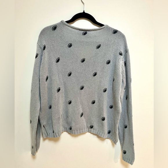 Wooden Ships Football Sweater size Small/Medium - Picture 7 of 7